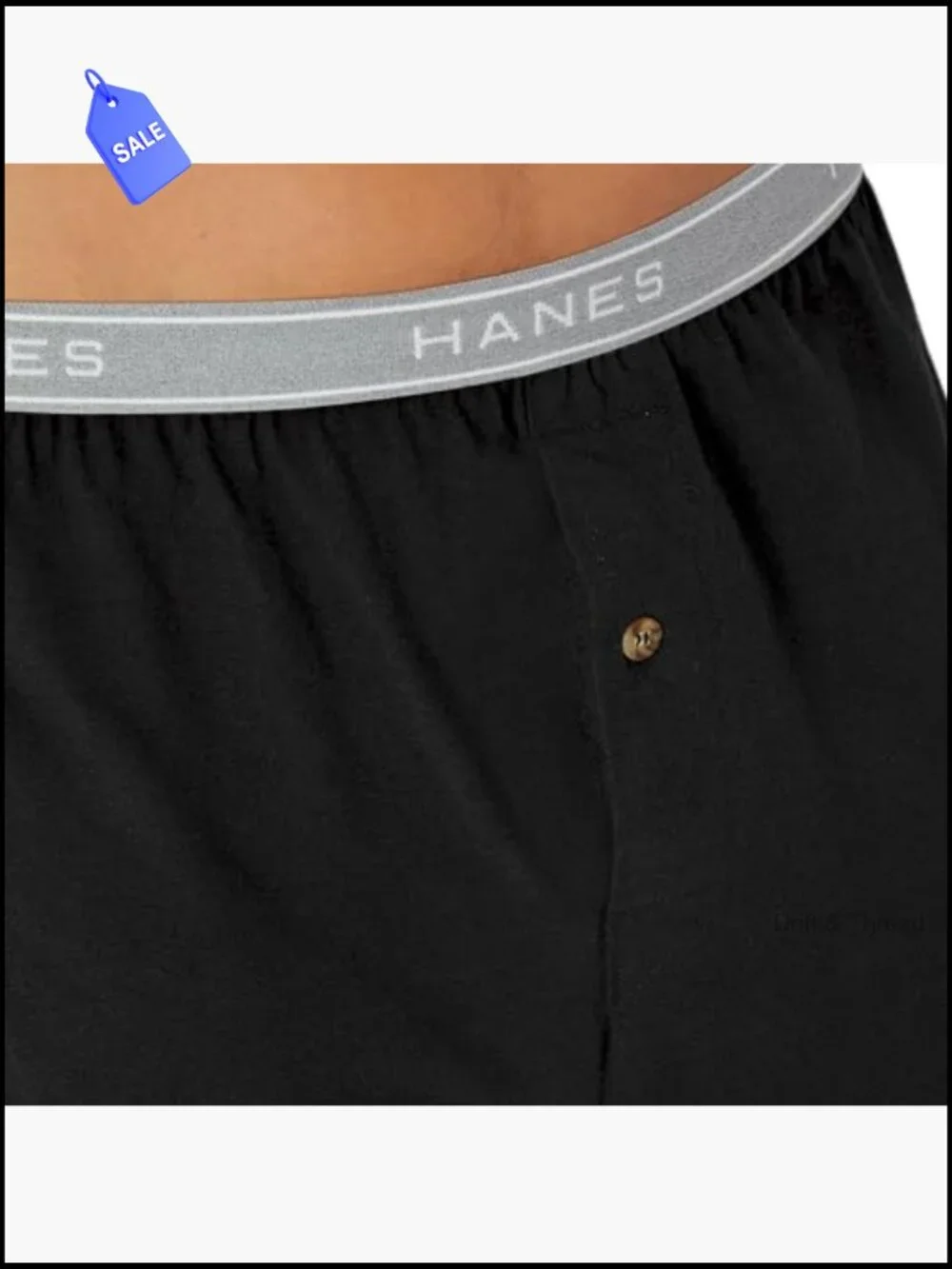 Men's Cotton Knit Boxer Shorts 5-Pack, Breathable Moisture Wicking Underwear